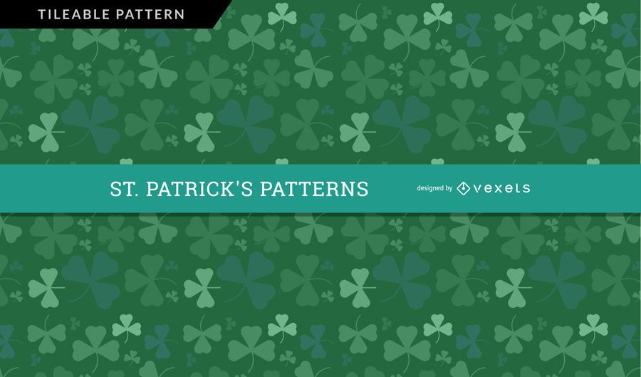 Saint Patrick's Day Clover Pattern Saint Patrick's Day Clover Pattern