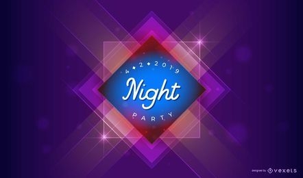 Night party design