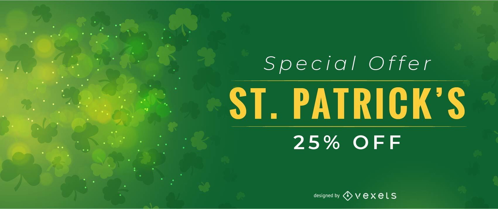 Saint Patrick&#39;s Sonderangebot Design