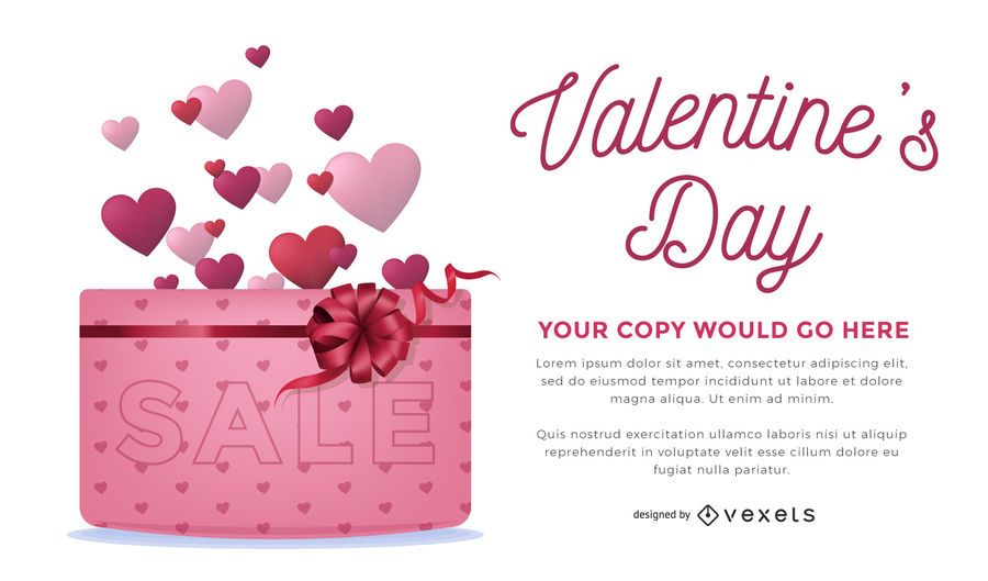 Diseño de venta de San Valentín Diseño de venta de San Valentín