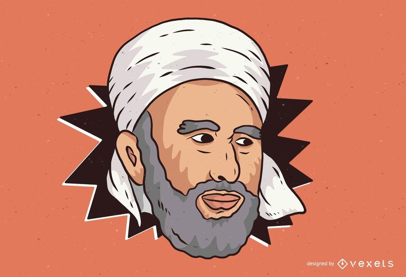 Middle Eastern Man Illustration Middle Eastern Man Illustration
