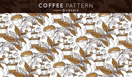 Seamless Coffee Pattern