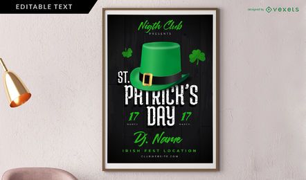 Saint Patrick's Day Party Poster Saint Patrick's Day Party Poster
