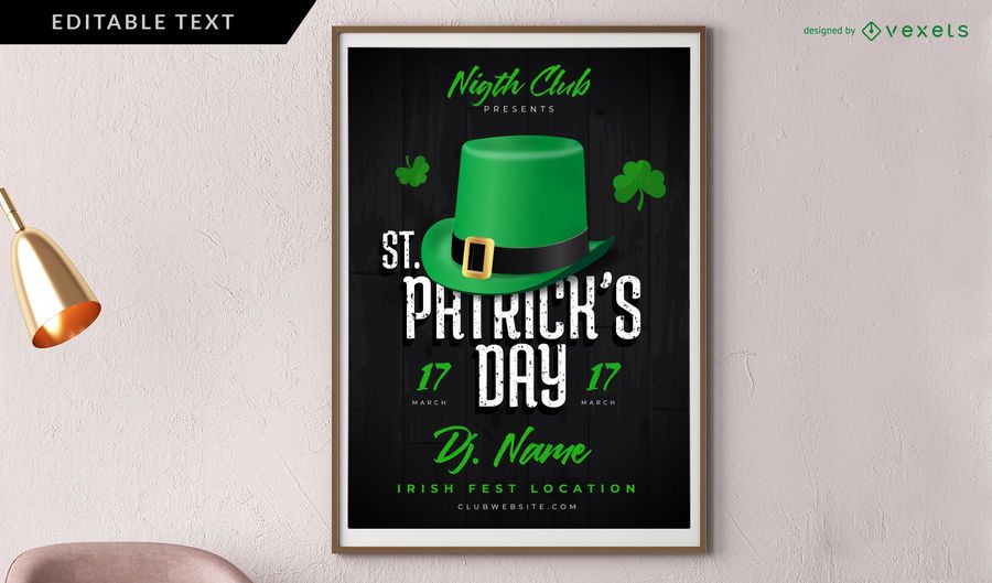 St. Patrick's Day Party Poster St. Patrick's Day Party Poster