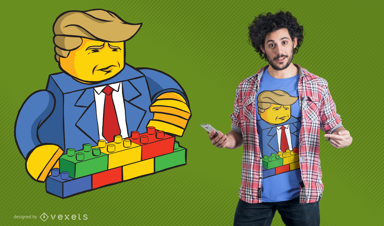 Design de camiseta Trump Builder