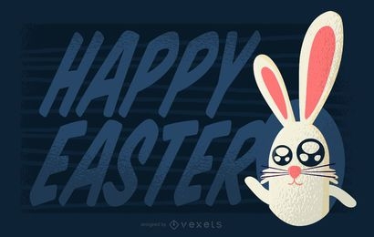 Happy Easter Greeting Design
