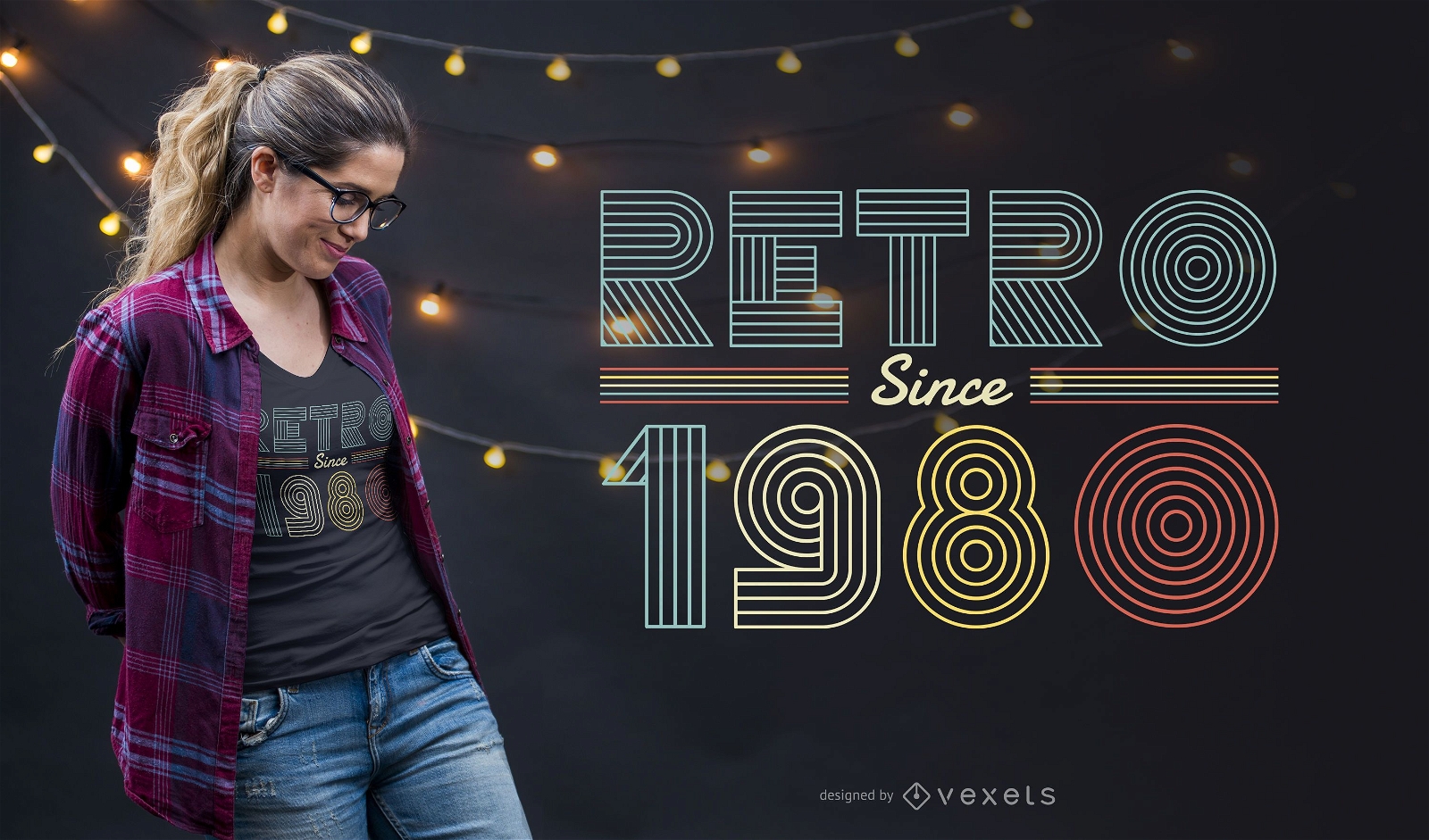 Retro Decade T-Shirt Design