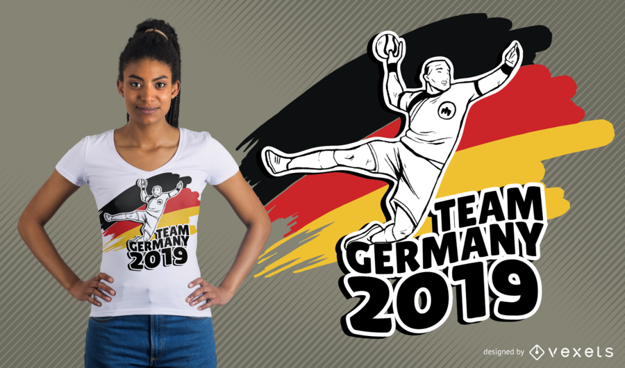 German Handball T-Shirt Design German Handball T-Shirt Design