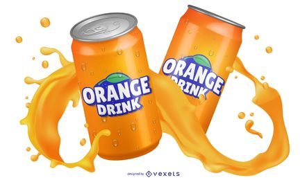 Orange Drink in a Can Orange Drink in a Can
