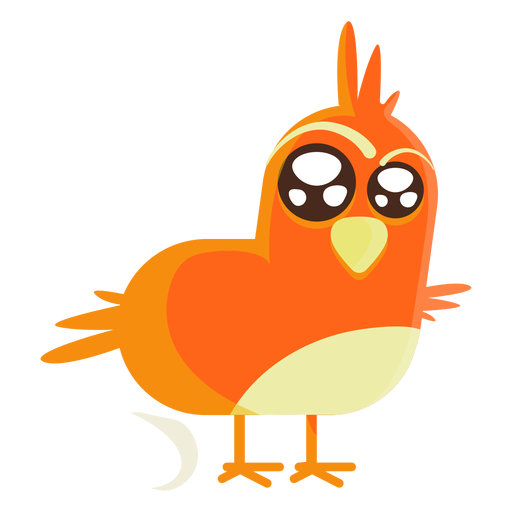 Ilustración de dibujos animados de aves de Pascua Diseño PNG
