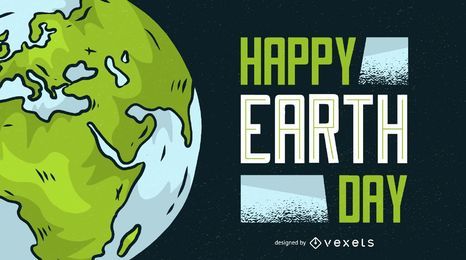 Ilustração do Feliz Dia da Terra
