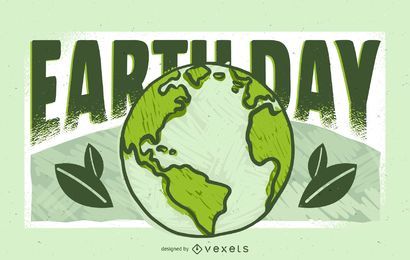 Earth Day Illustration Design Earth Day Illustration Design