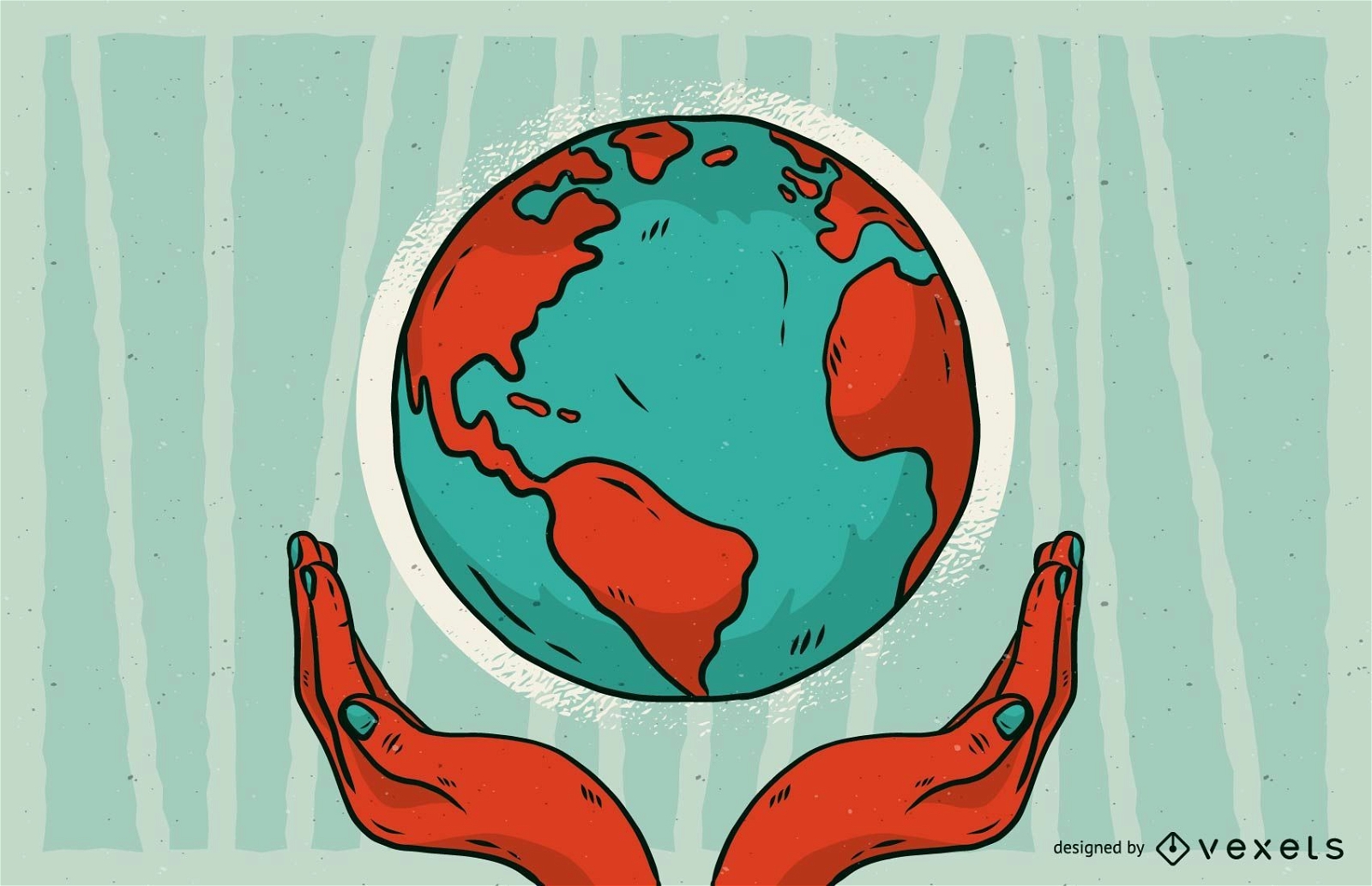 Save the Earth Illustration