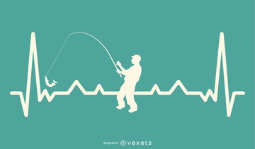 About Fishing Heartbeat Sublimation Graphic by Abcrafts · Creative