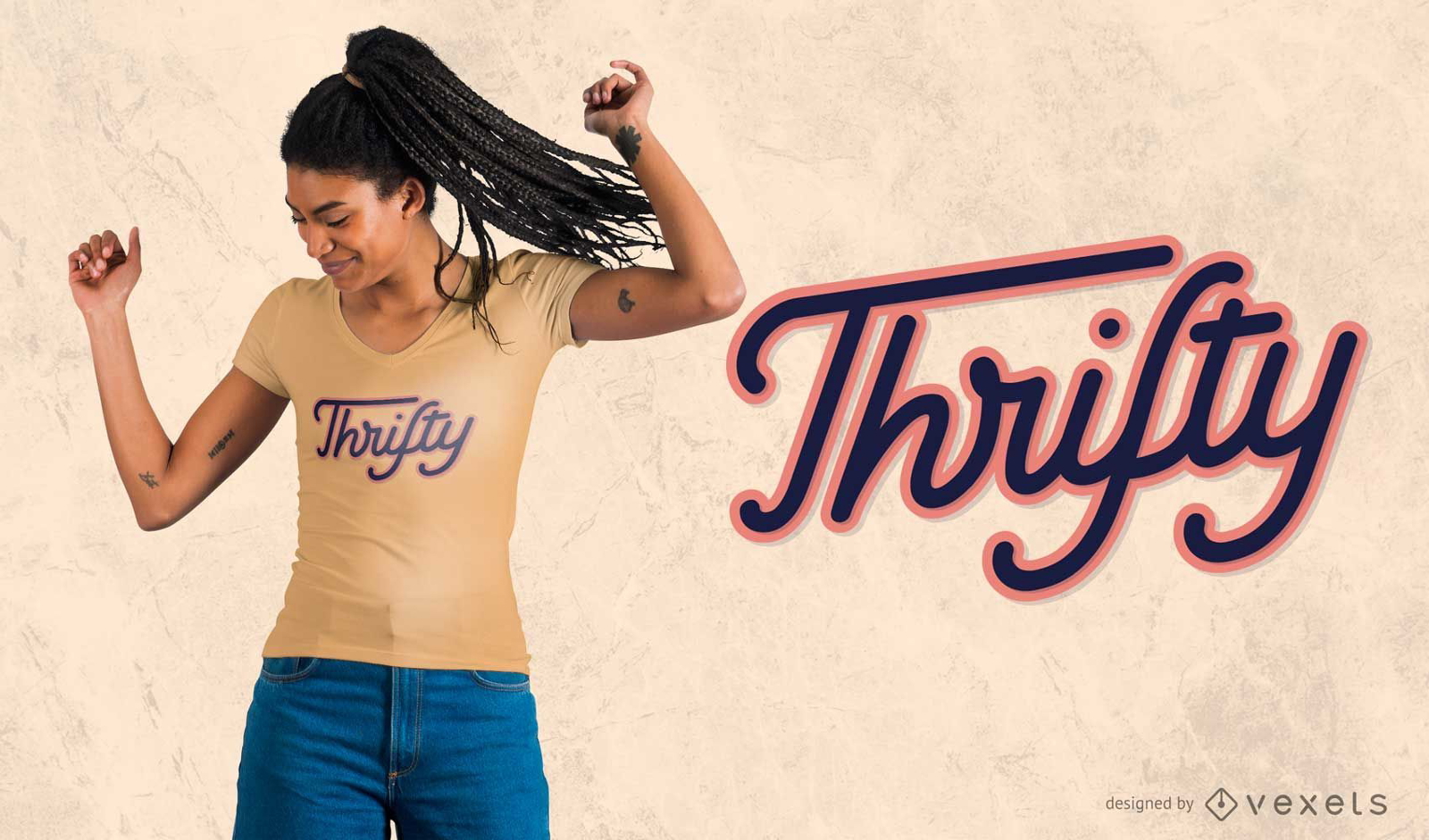 Thrifty T-Shirt Design 