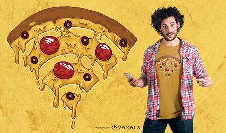 Pizza Wi-Fi Design T-Shirt Pizza Wi-Fi Design T-Shirt