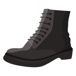 Ilustração da sola de renda da bota Desenho PNG