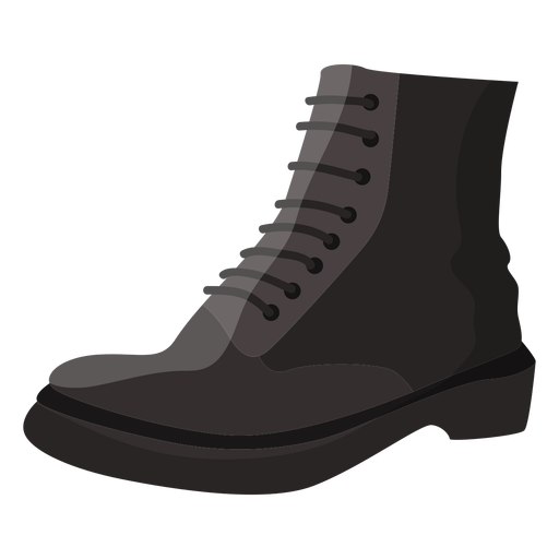Boot Lace Sohle Illustration PNG-Design