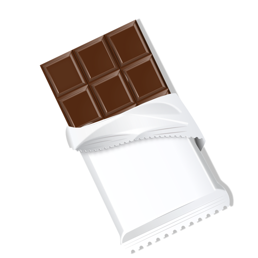 Download Barra de chocolate chocolate ladrillo leche chocolate ilustración - Descargar PNG/SVG transparente