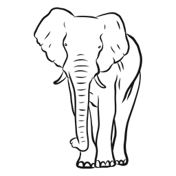 Free Free 74 Elephant Sketch Svg SVG PNG EPS DXF File