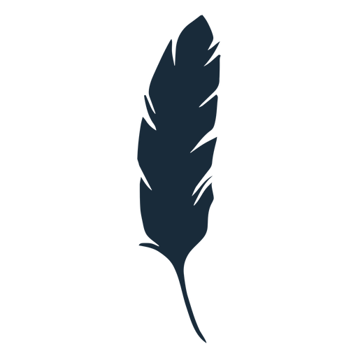 Download Feather bird down silhouette - Transparent PNG & SVG ...