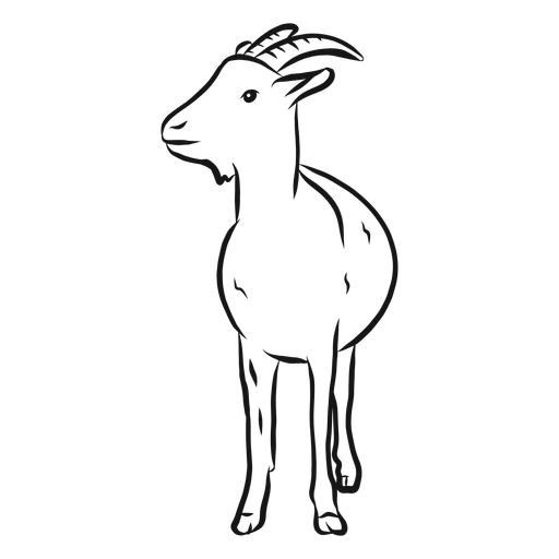 Goat horn hoof sketch Transparent PNG Goat horn hoof sketch Transparent PNG