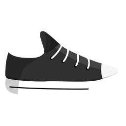 Gymshoes Plimsoll Jogging Schuh Trainer Spitze Sneaker Illustration PNG-Design