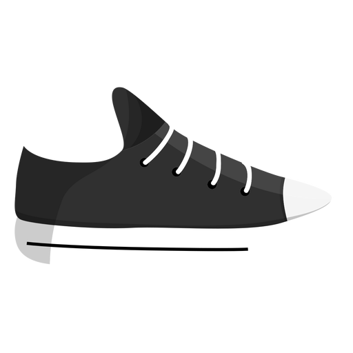 Gymshoes plimsoll jogging shoe trainers lace sneaker illustration