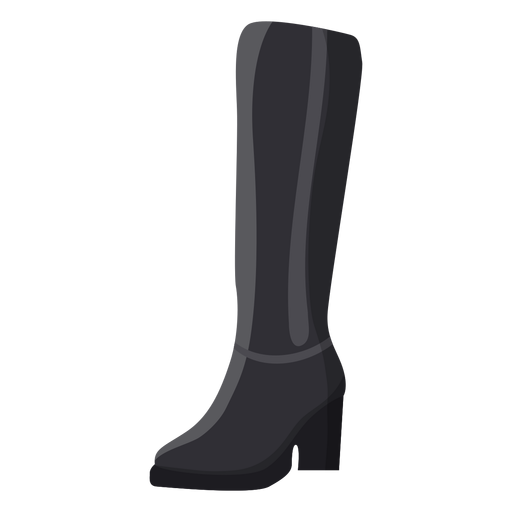 Hessian boot heel flat PNG Design
