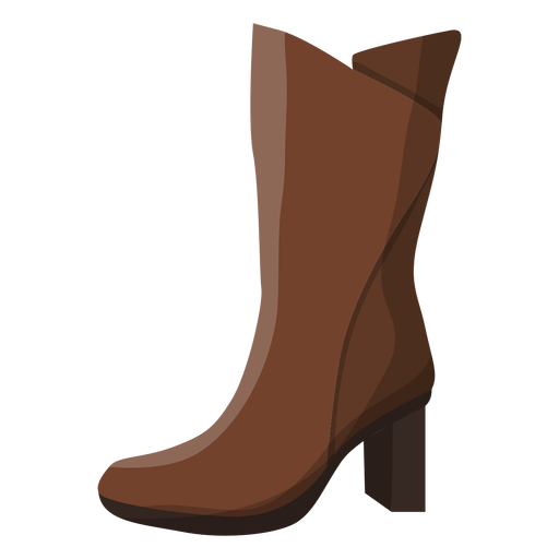 High boot heel illustration PNG Design