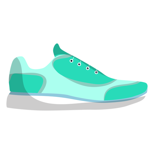 Zapato de jogging con cordones zapatillas deportivas planas Diseño PNG