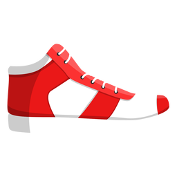 Jogging shoe trainers lace sneaker illustration PNG Design