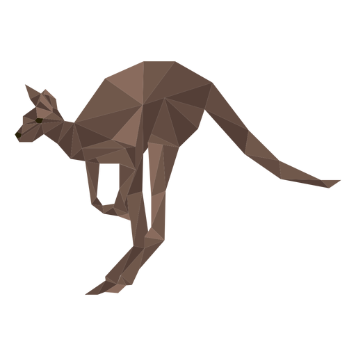 Download Kangaroo Ear Leg Tail Low Poly Transparent Png Svg Vector File