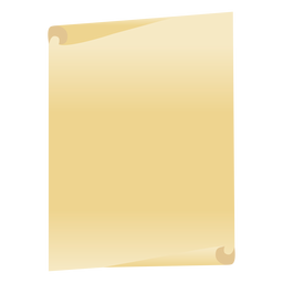 Leaf paper flat PNG Design