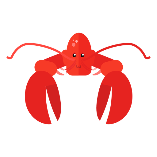 Lobster antenna claw flat PNG Design
