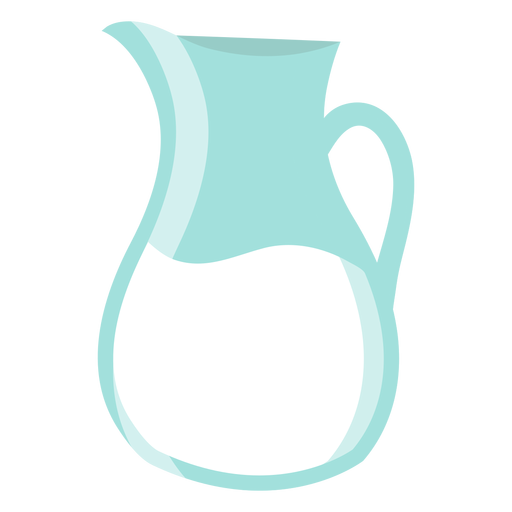 Milk jug flat - Transparent PNG & SVG vector file