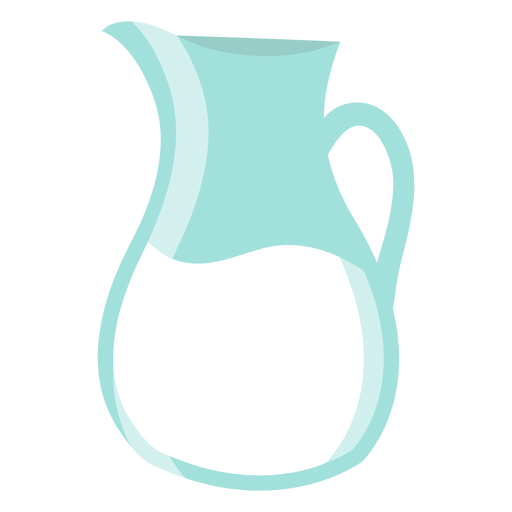 Milk jug flat PNG Design