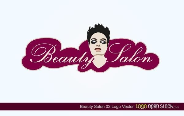 Logotipo de salón de belleza 2 Logotipo de salón de belleza 2