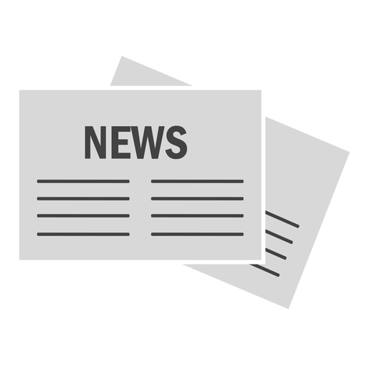 Download News newspaper paper flat - Transparent PNG & SVG vector file