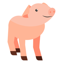 Porco de ouvido de porco Desenho PNG