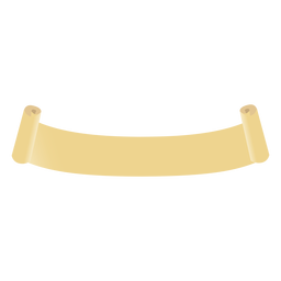 Scroll roll flat PNG Design