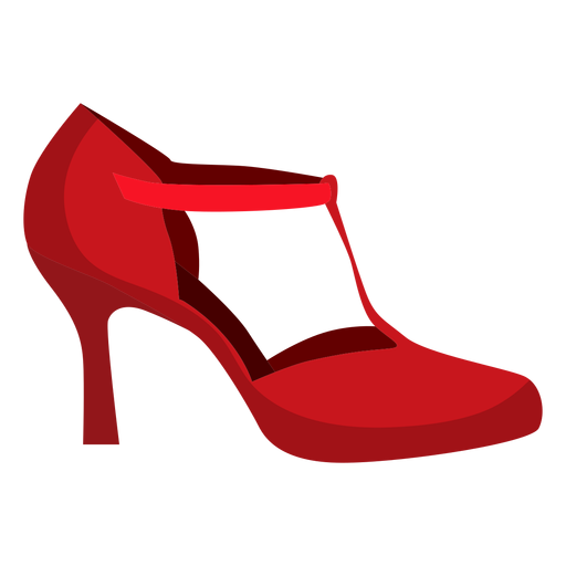 Shoe heel strap flat PNG Design