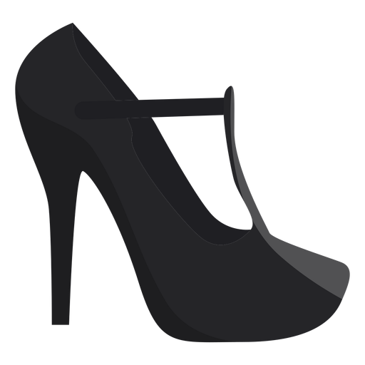 Shoe heel toe flat PNG Design