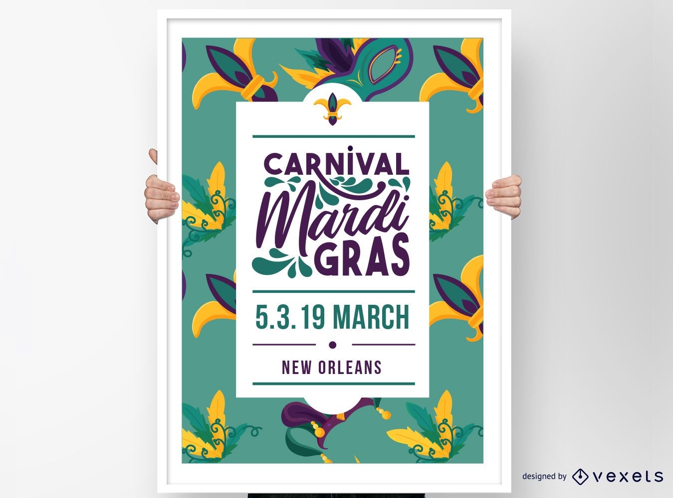 Mardi Gras Poster Design