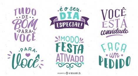 Conjunto de Letras de Aniversário para Portugal Conjunto de Letras de Aniversário para Portugal