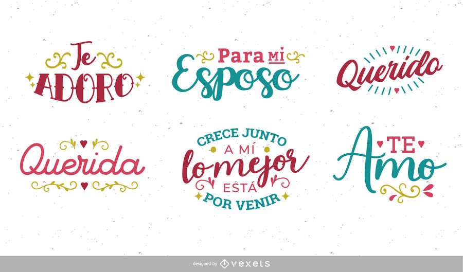 Set de letras españolas de aniversario Set de letras españolas de aniversario
