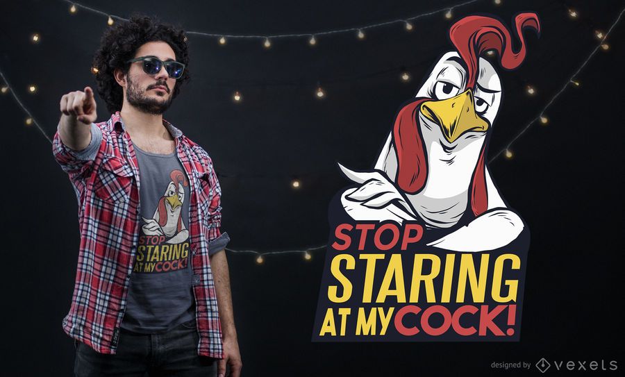 Stop Staring T-Shirt Design Stop Staring T-Shirt Design