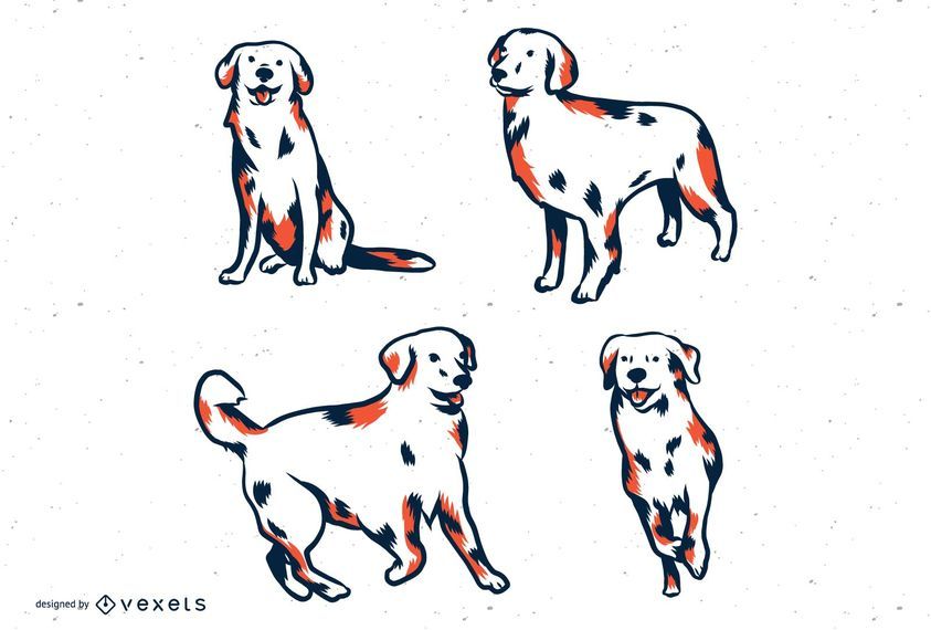 Dog Duo Tone Set Dog Duo Tone Set
