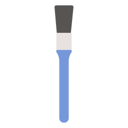 Brush bristle tool painting flat PNG Design