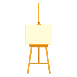 Cavalete tela tripé plana Desenho PNG